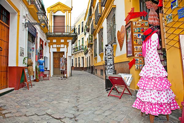 Barrio de Santa Cruz Seville Old Town Jewish quarter